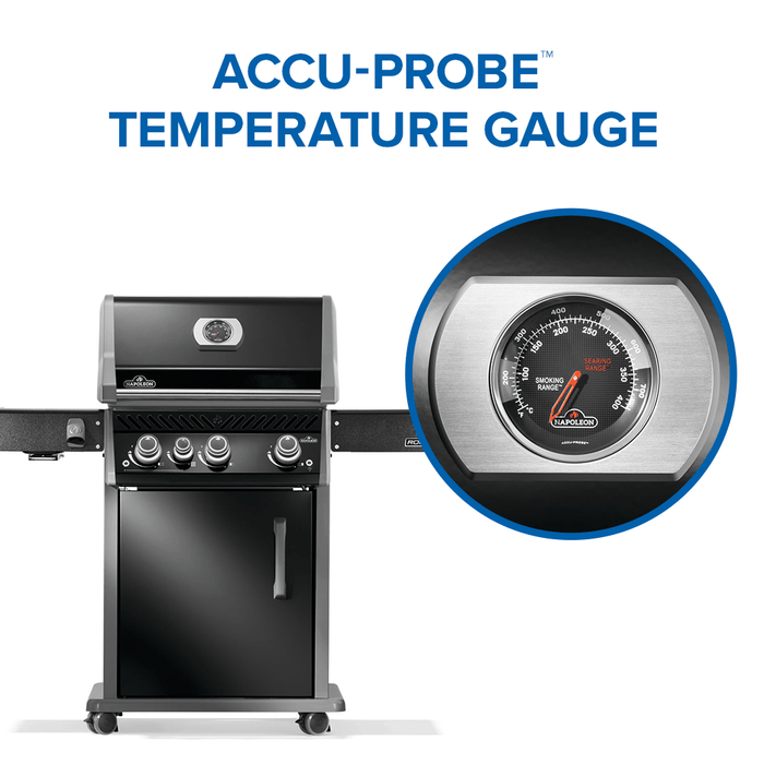 Napoleon Napoleon Rogue PRO 425 SIB Gas Grill (Black) RP425SIBK-2 Barbecue Finished - Gas