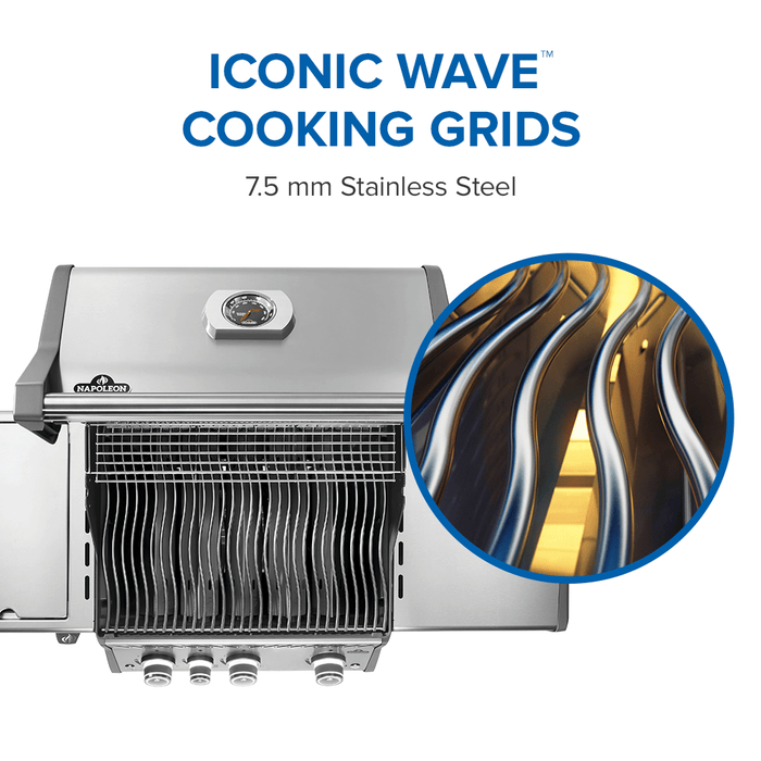 Napoleon Napoleon Rogue PRO 425 SIB Gas Grill (Stainless Steel) - RP425SIBSS-2 Barbecue Finished - Gas