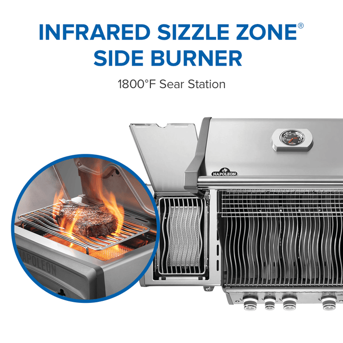 Napoleon Napoleon Rogue PRO 425 SIB Gas Grill (Stainless Steel) - RP425SIBSS-2 Barbecue Finished - Gas