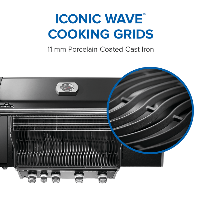 Napoleon Napoleon Rogue PRO 525 SIB Gas Grill (Black) - RP525SIBK-2 Barbecue Finished - Gas
