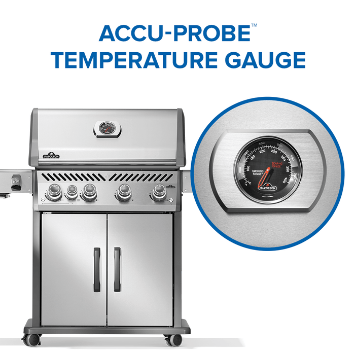 Napoleon Napoleon Rogue PRO 525 SIB Gas Grill (Stainless Steel) - RP525SIBSS-2 Barbecue Finished - Gas