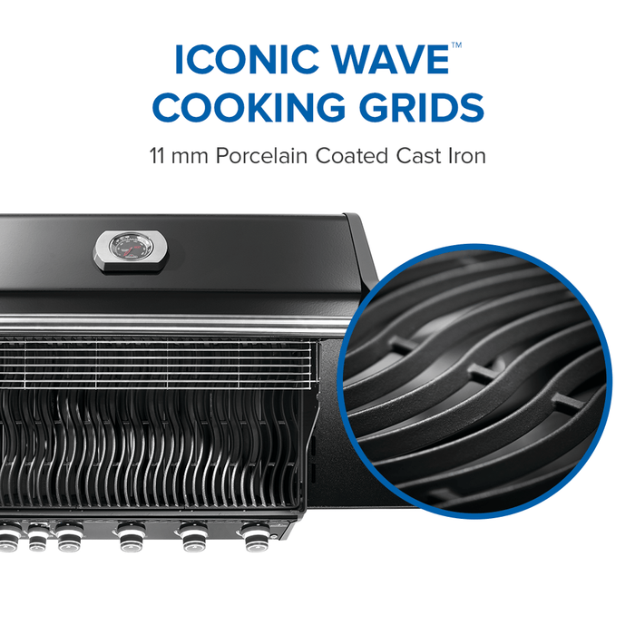 Napoleon Napoleon Rogue PRO 625 SIB Gas Grill (Black) - RP625SIBK-2 Barbecue Finished - Gas