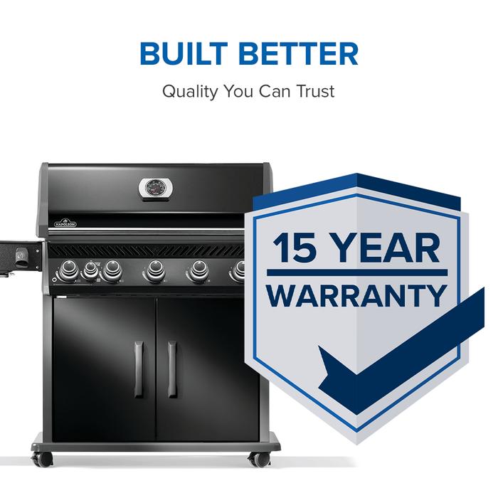 Napoleon Napoleon Rogue PRO 625 SIB Gas Grill (Black) - RP625SIBK-2 Barbecue Finished - Gas