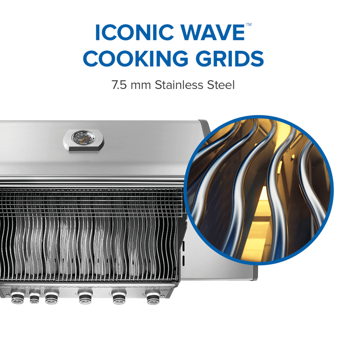 Napoleon Napoleon Rogue PRO 625 SIB Gas Grill (Stainless Steel) - RP625SIBSS-2 Barbecue Finished - Gas