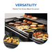 Napoleon Napoleon Rogue PRO Phantom 30" Rust-Resistant Gas Griddle Barbecue Finished - Gas