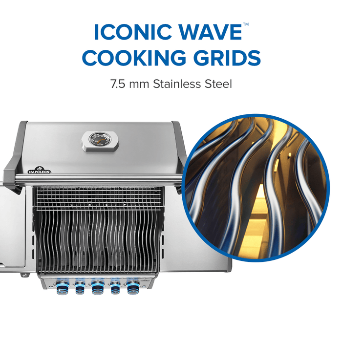 Napoleon Napoleon Rogue PRO-S 425 RSIB Gas Grill (Stainless Steel) - RPS425RSIBSS-2 Barbecue Finished - Gas