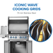 Napoleon Napoleon Rogue PRO-S 525 RSIB Gas Grill (Stainless Steel) - RPS525RSIBSS-2 Barbecue Finished - Gas