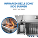Napoleon Napoleon Rogue PRO-S 625 RSIB Gas Grill (Stainless Steel) - RPS625RSIB-SS-2 Barbecue Finished - Gas