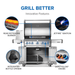 Napoleon Napoleon Rogue PRO-S 625 RSIB Gas Grill (Stainless Steel) - RPS625RSIB-SS-2 Barbecue Finished - Gas