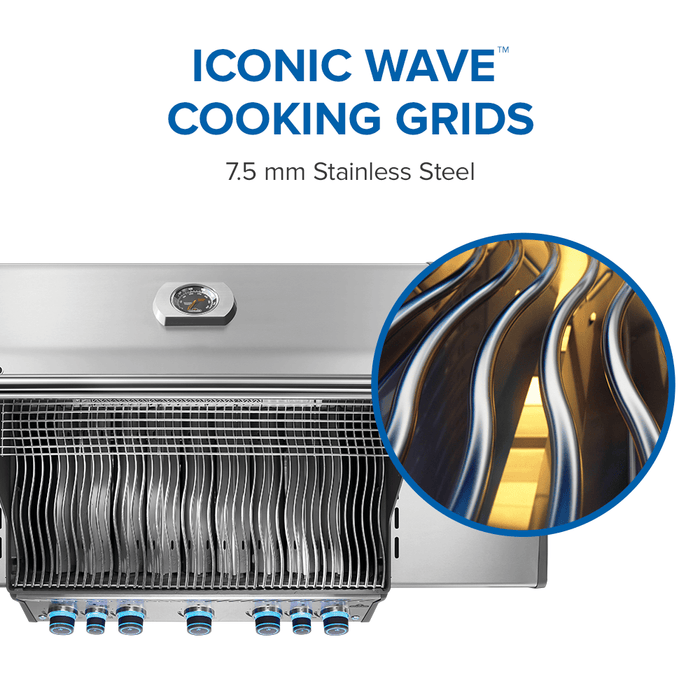 Napoleon Napoleon Rogue PRO-S 625 RSIB Gas Grill (Stainless Steel) - RPS625RSIB-SS-2 Barbecue Finished - Gas