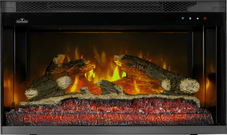 Napoleon Napoleon Rosedale 2 Electric Fireplace Insert NEFB26H-MF Fireplace Finished - Electric