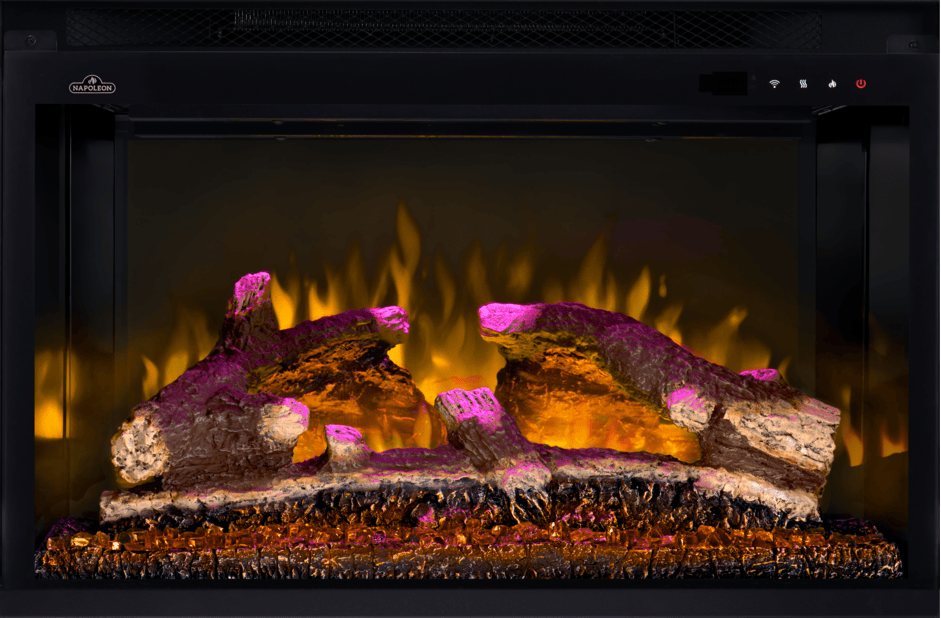 Napoleon Napoleon Rosedale 3 Electric Fireplace Insert NEFB29H-MF Fireplace Finished - Electric