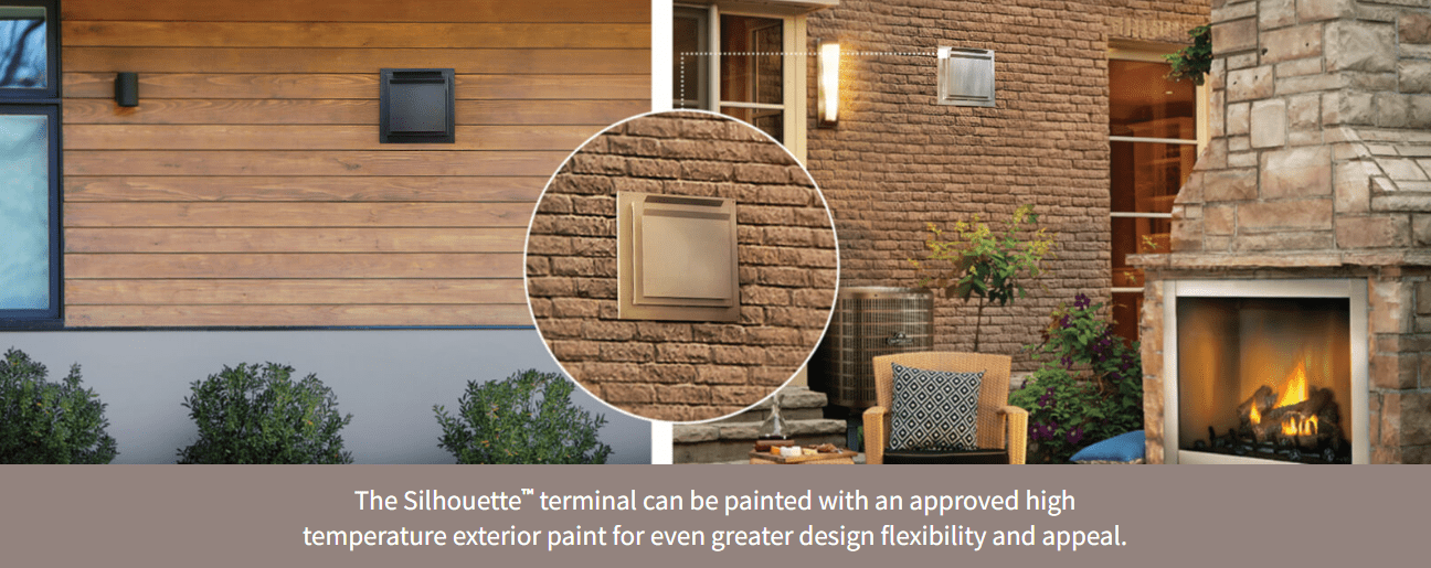 Napoleon Napoleon Silhouette Terminal Kit (5/8") - ST58U-1 ST58U-1 Fireplace Accessories