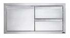 Napoleon Napoleon Single Door + Double Drawer Cabinet (36" x 16") - BI-3616-1D2DR BI-3616-1D2DR Barbecue Finished - Gas