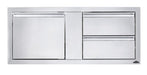 Napoleon Napoleon Single Door + Two Drawer Cabinet (42" x 16") - BI-4216-1D2DR BI-4216-1D2DR Barbecue Finished - Gas