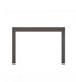 Napoleon Napoleon Small 3 Sided Faceplate (Oakville GDIX4) Charcoal SCH3F3B4 Fireplace Accessories