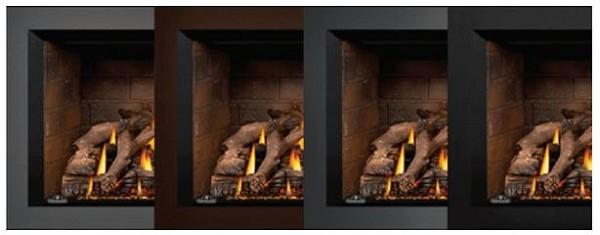 Napoleon Napoleon Small Arched 4 Sided Faceplate (Oakville GDI3/GDIG3/GDIX3) Black SABK4F3B3 Fireplace Accessories