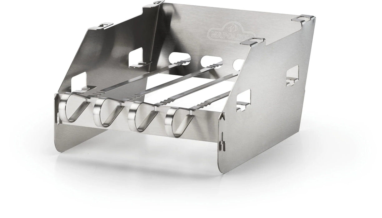 Napoleon Napoleon Small SIZZLE ZONE Burner Windshield and Skewer Rack - 71302 71302 Barbecue Accessories