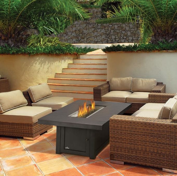 Napoleon Napoleon St. Tropez Rectangular Patioflame Table STTR1-BZ Fireplace Finished - Outdoor