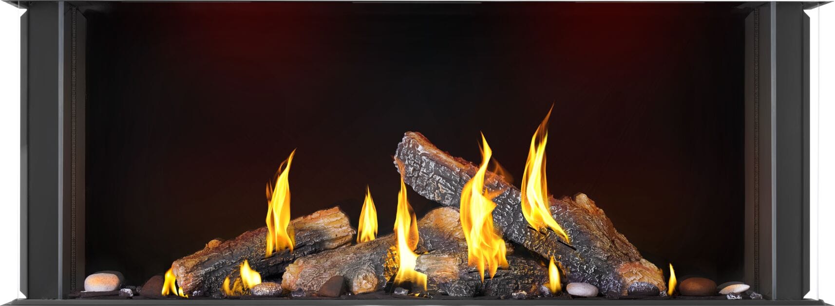 Napoleon Napoleon Tall Bay Luxuria 50 Gas Fireplace TLVX50LBN Fireplace Finished - Gas