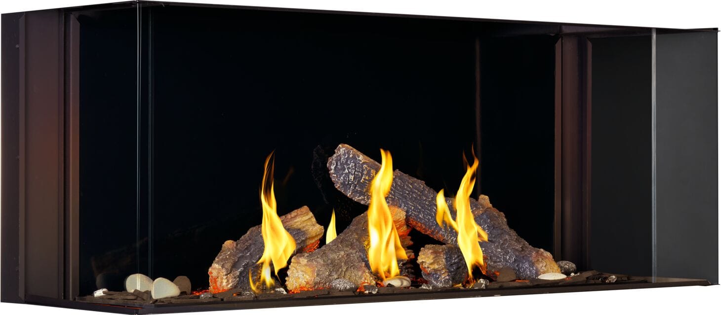 Napoleon Napoleon Tall Bay Luxuria 50 Gas Fireplace TLVX50LBN Fireplace Finished - Gas