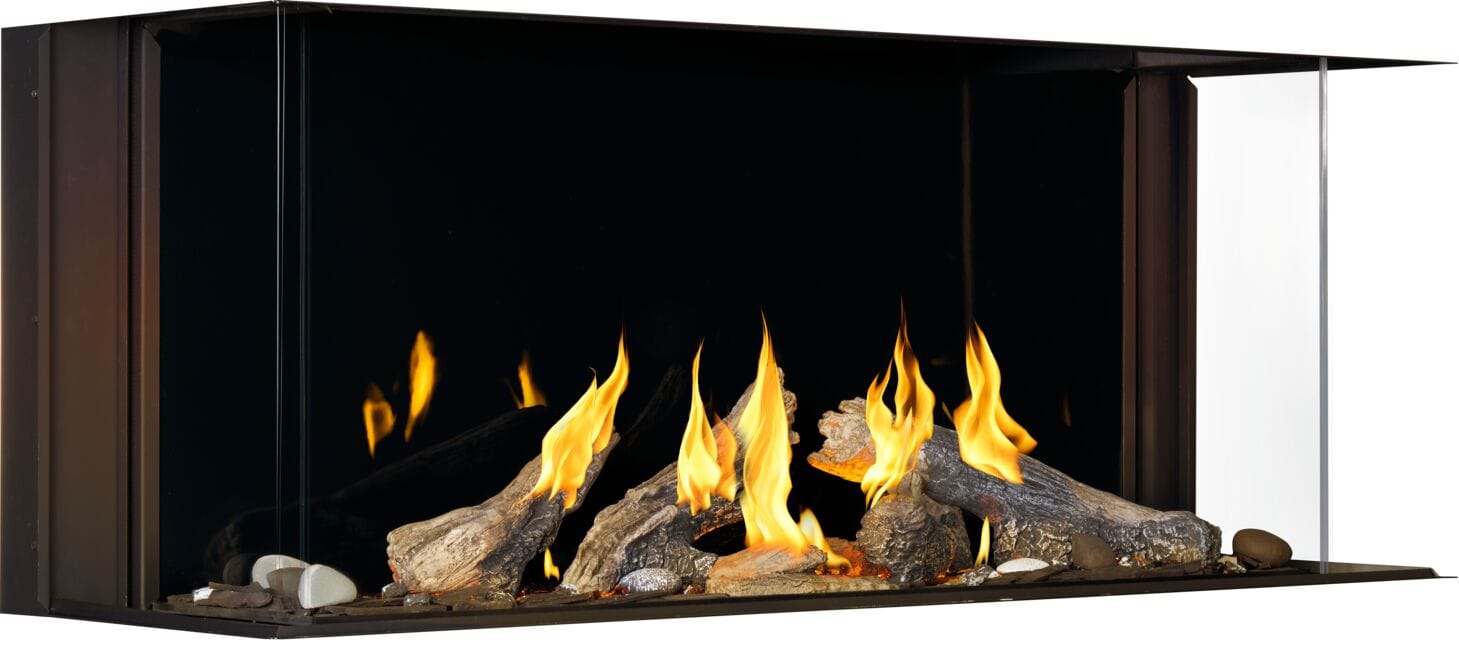 Napoleon Napoleon Tall Bay Luxuria 50 Gas Fireplace TLVX50LBN Fireplace Finished - Gas
