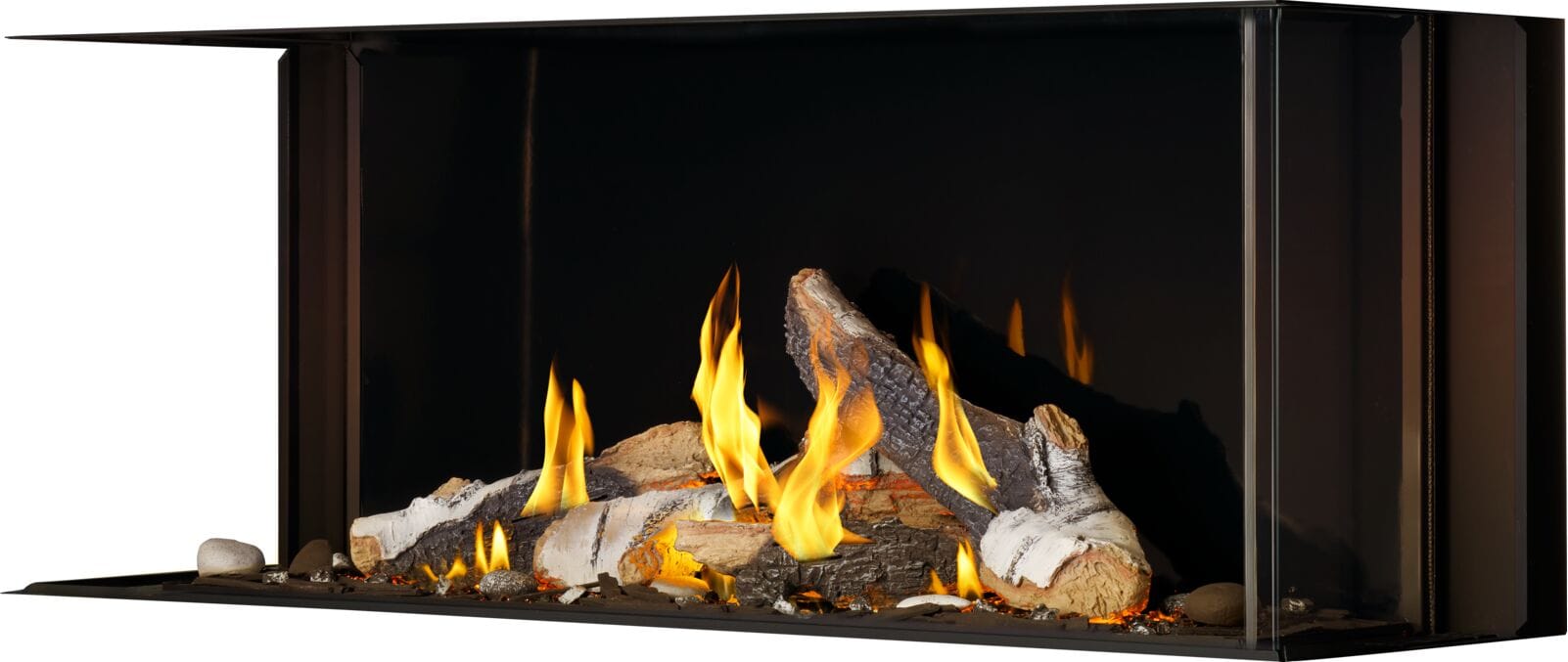 Napoleon Napoleon Tall Bay Luxuria 50 Gas Fireplace TLVX50LBN Fireplace Finished - Gas
