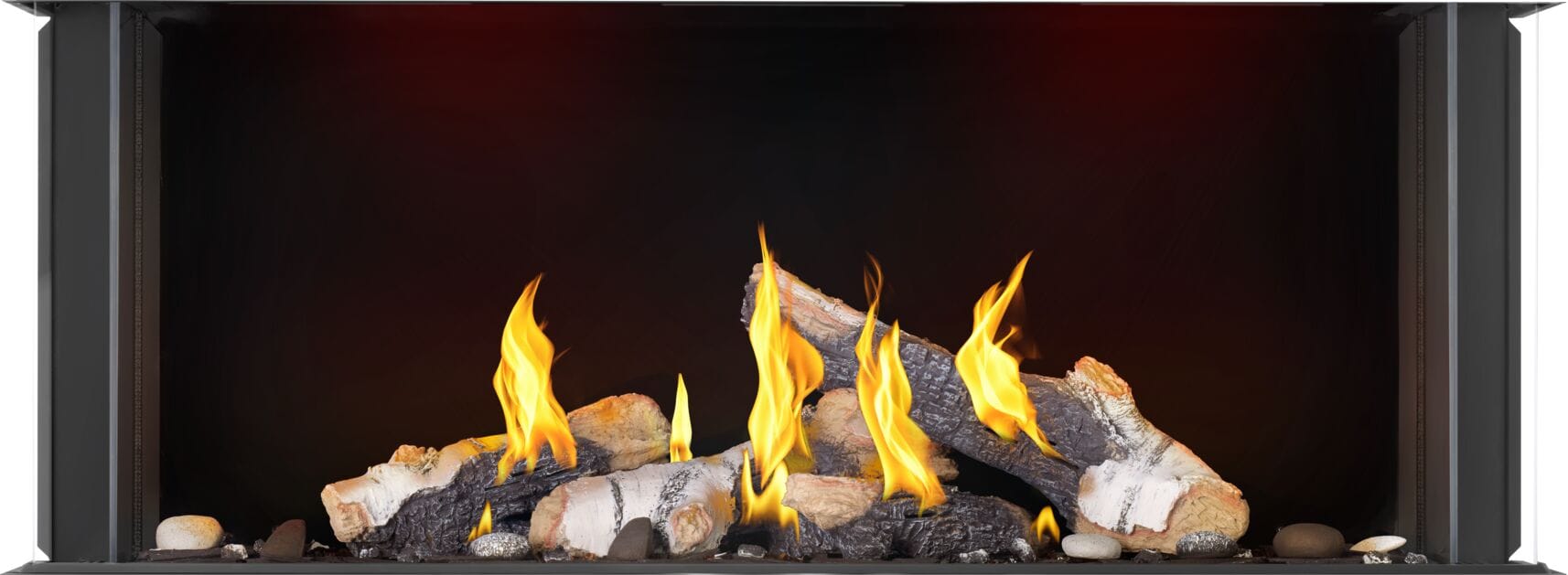 Napoleon Napoleon Tall Bay Luxuria 50 Gas Fireplace TLVX50LBN Fireplace Finished - Gas