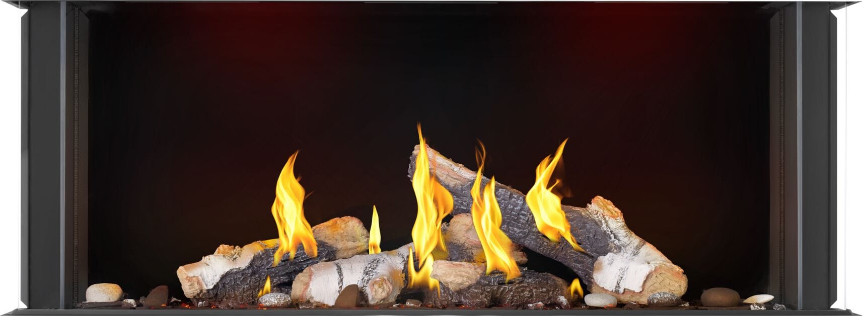 Napoleon Napoleon Tall Bay Luxuria 50 Gas Fireplace TLVX50LBN Fireplace Finished - Gas