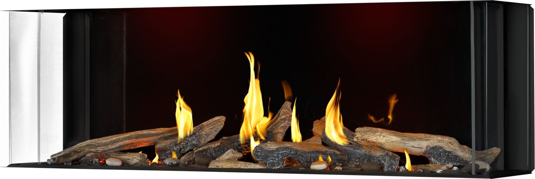 Napoleon Napoleon Tall Bay Luxuria 62 Gas Fireplace TLVX62LBN Fireplace Finished - Gas