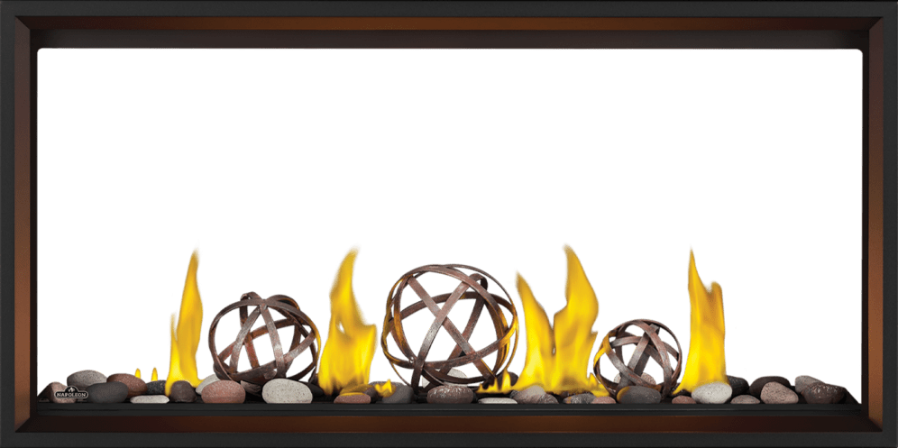 Napoleon Napoleon Tall Linear Vector 50 See Through Gas Fireplace TLV50N2 Fireplace Finished - Gas