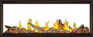 Napoleon Napoleon Tall Linear Vector 62 See Through Gas Fireplace TLV62N2 Fireplace Finished - Gas