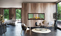 Napoleon Napoleon Tall Linear Vector 62 See Through Gas Fireplace w/ Luminous Logs TLV62LN2 Fireplace Finished - Gas