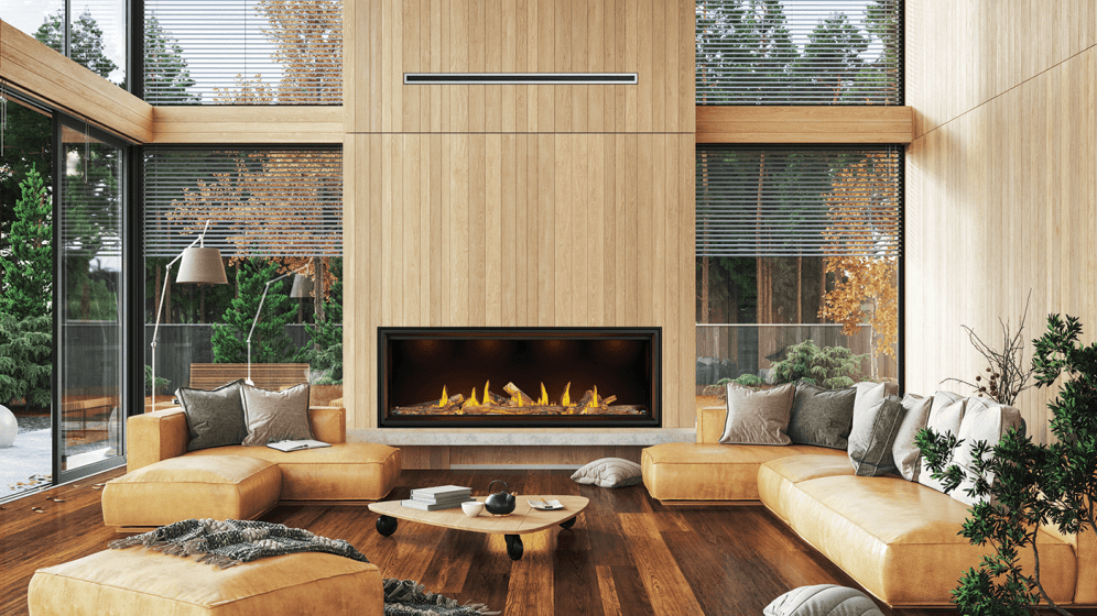 Napoleon Tall Linear Vector 74 Gas Fireplace — Chadwicks & Hacks