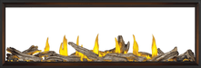 Napoleon Napoleon Tall Linear Vector 74 See Through Gas Fireplace TLV74N2 Fireplace Finished - Gas