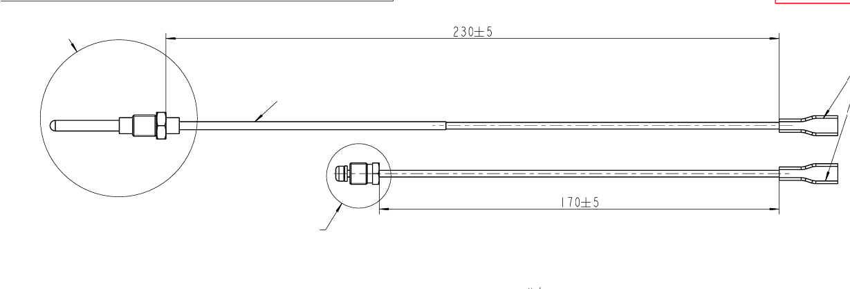 Napoleon Napoleon Thermocouple for Patio Heater Table Top (SS) - PHTC01 PHTC01 Outdoor Parts PHTC01