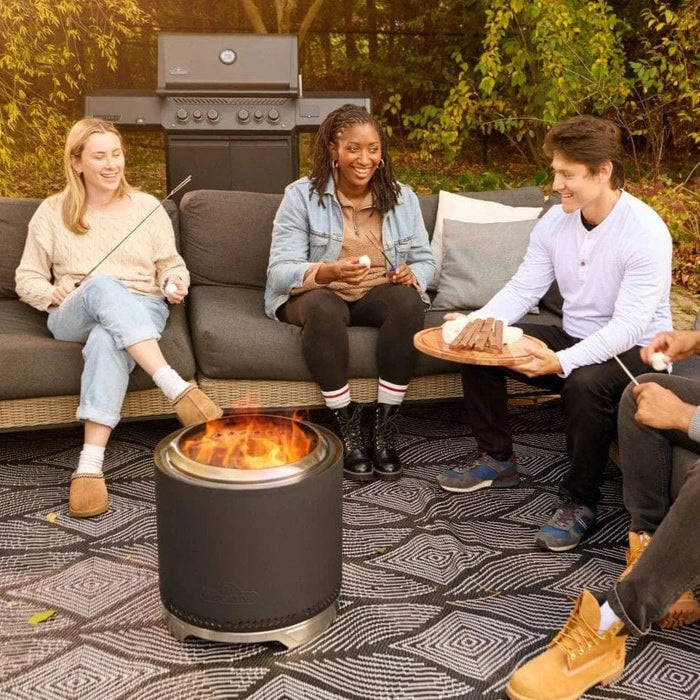Napoleon Napoleon Timberwolf Smokeless Wood Fire Pit (18") Outdoor Finished