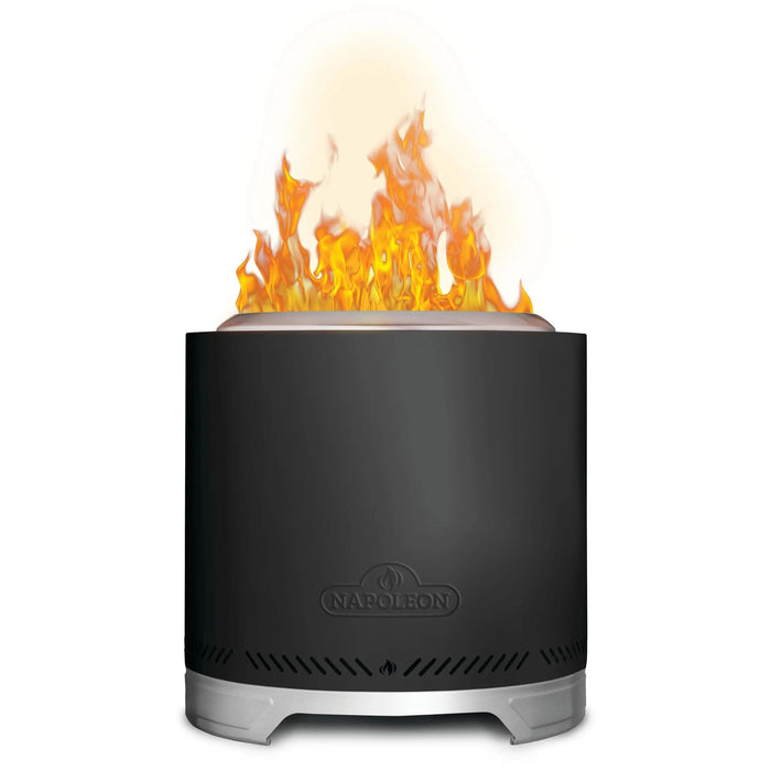 Napoleon Napoleon Timberwolf Smokeless Wood Fire Pit (18") Phantom Black NWFPMTI-PHM Outdoor Finished