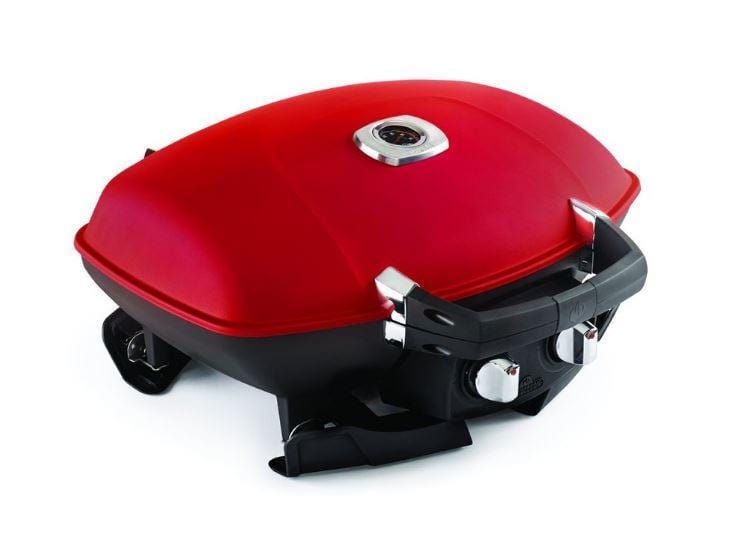 Napoleon TravelQ 285 Portable Gas Grill Griddle (Red) TQ285-RD