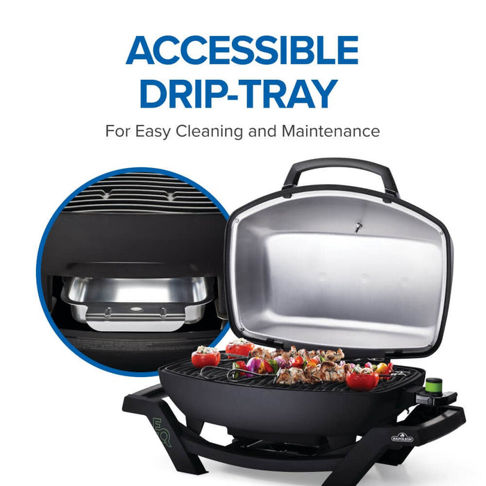 Napoleon Napoleon TravelQ PRO285E Portable Electric Grill PRO285E-BK Barbecue Finished - Gas