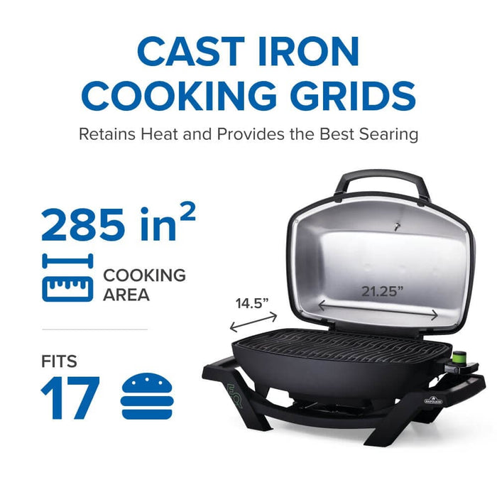Napoleon Napoleon TravelQ PRO285E Portable Electric Grill PRO285E-BK Barbecue Finished - Gas
