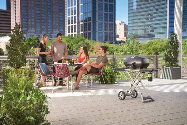 Napoleon Napoleon TravelQ Pro285X Portable Grill + Scissor Cart - PRO285X-BK PRO285X-BK Barbecue Finished - Gas