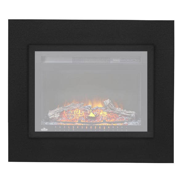 Napoleon Napoleon Trim Kit (Cinema 24") - NEFT24BLK NEFT24BLK Fireplace Finished - Electric