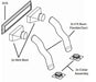 Napoleon Napoleon Universal Heat Management Kit (Front Grill) - UHMF UHMF Fireplace Venting
