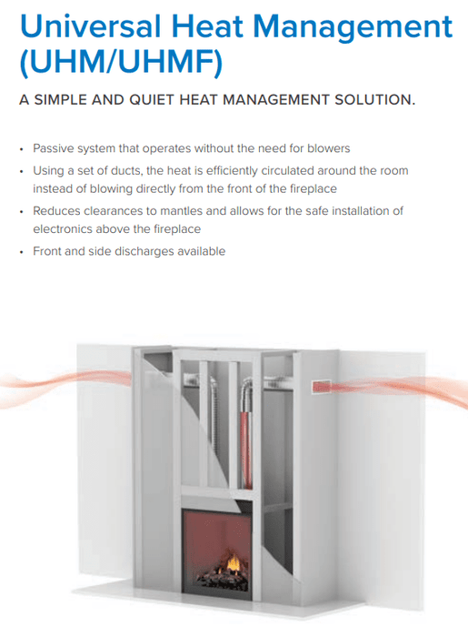 Napoleon Napoleon Universal Heat Management Kit - UHM UHM Fireplace Accessories