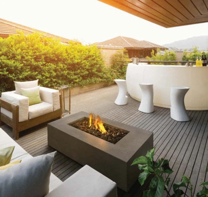 Napoleon Napoleon Uptown Patioflame Table UPTN1-GY Fireplace Finished - Outdoor