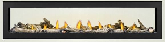 Napoleon Napoleon Vector 38 See-Thru Direct-Vent Gas Fireplace LV38N2-1 Fireplace Finished - Gas