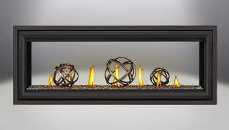 Napoleon Napoleon Vector 62 See-Thru Direct-Vent Gas Fireplace LV62N2 Fireplace Finished - Gas