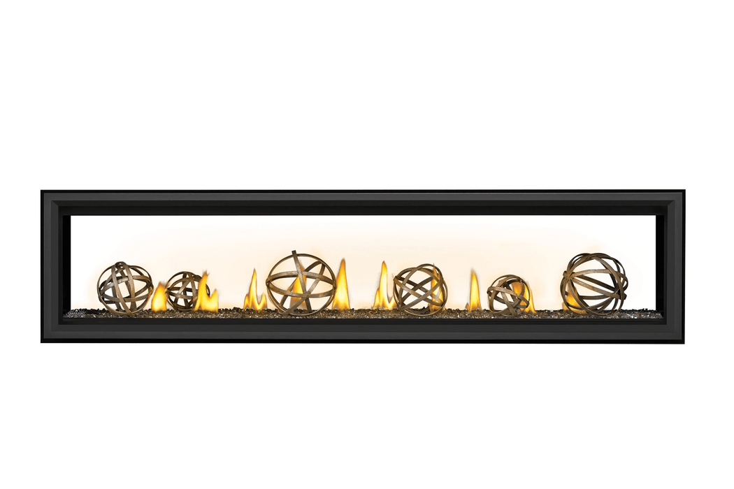 Napoleon Napoleon Vector 74 See-Thru Direct-Vent Gas Fireplace LV74N2 Fireplace Finished - Gas