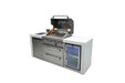 Northwinds Marketing Mont Alpi 4 Burner Deluxe Island with a Fridge Cabinet MAi400-DFC Barbecue Finished - Gas